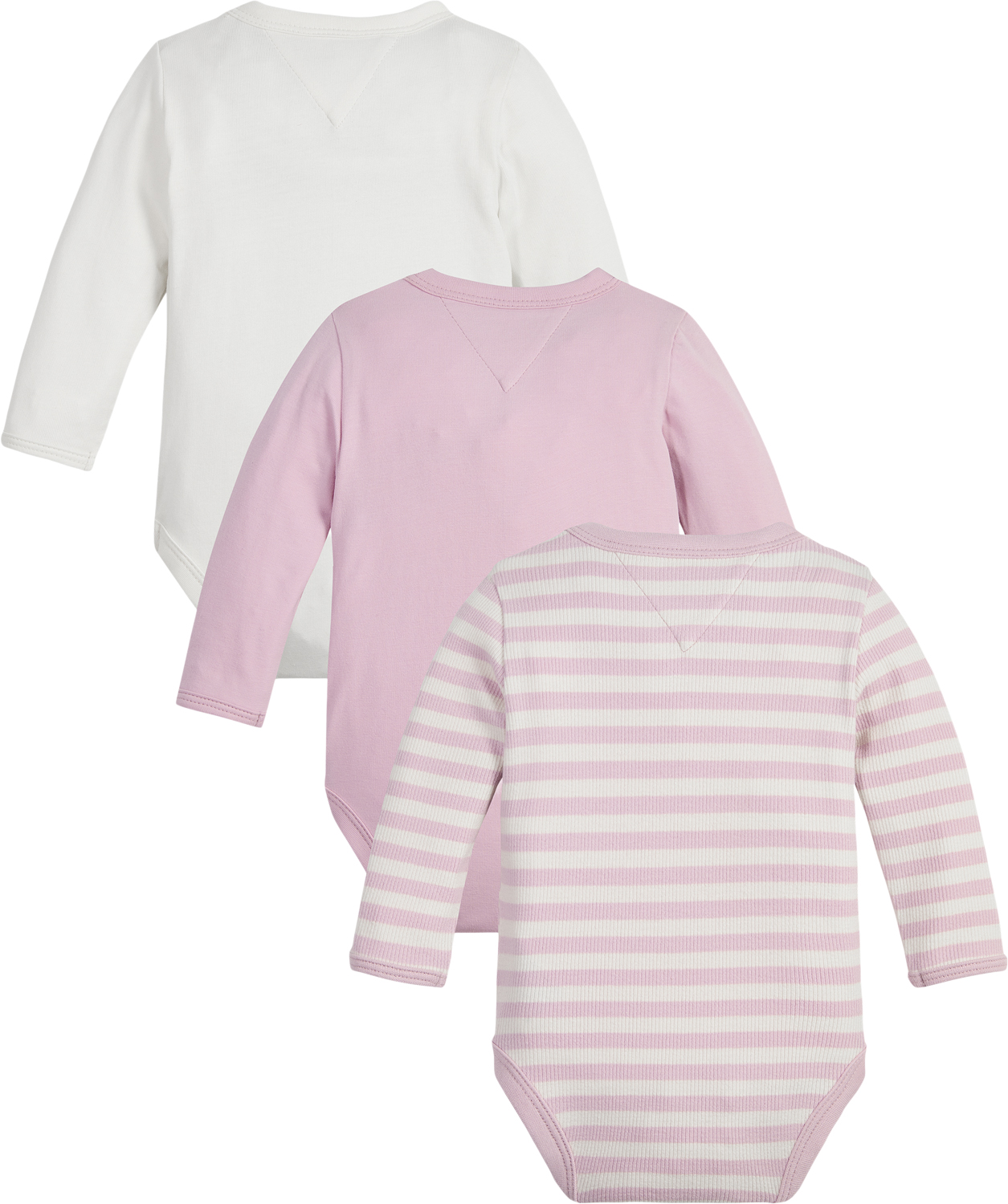 Tommy Hilfiger Baby 3 Pack Bodies Stl. 0 mdr / 56 fepojkar - Långärmad Body Från Magasin