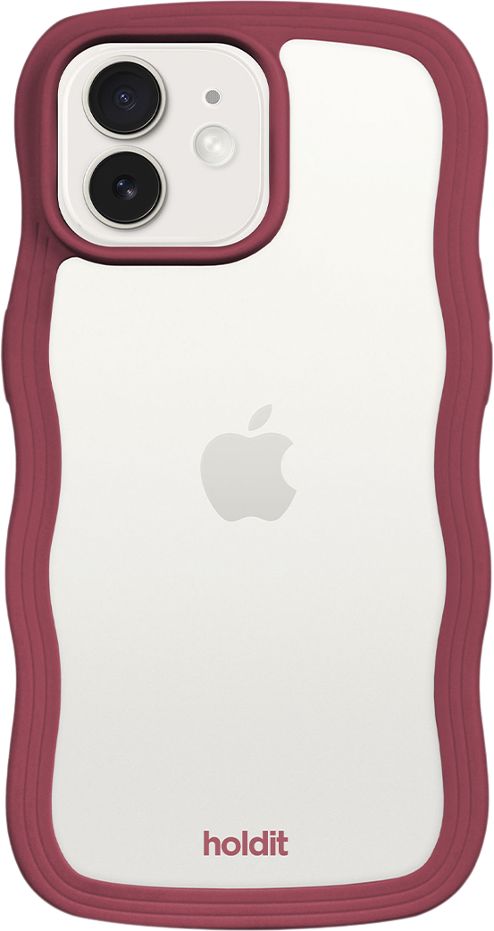 HoldIt Wavy Case Iphone 12/12 Pro Dam Mobiltillbehör Stl. 76x13x140 mm - Från Magasin