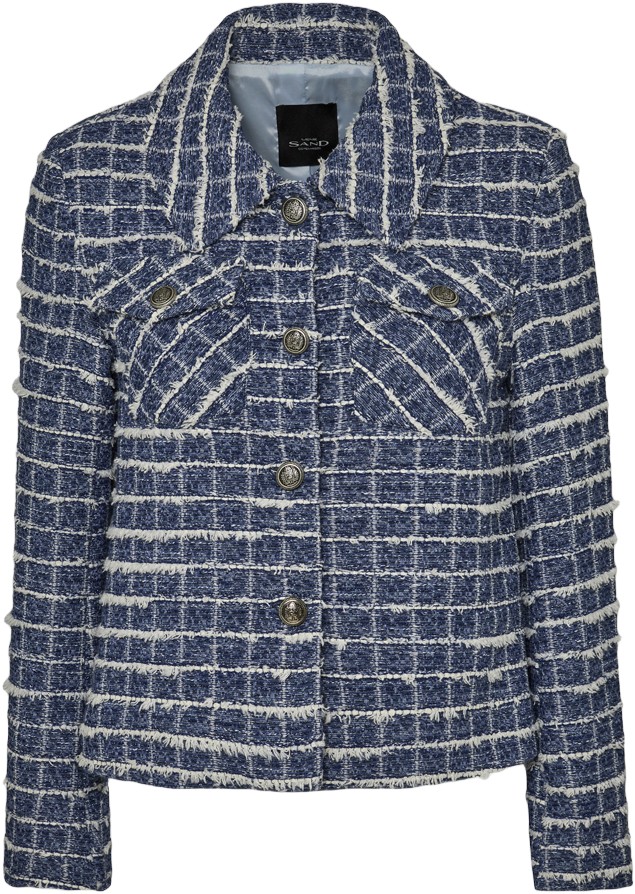 Sand Jandi Tweed Jacket Dam Kavajer Stl. 38 - Från Magasin