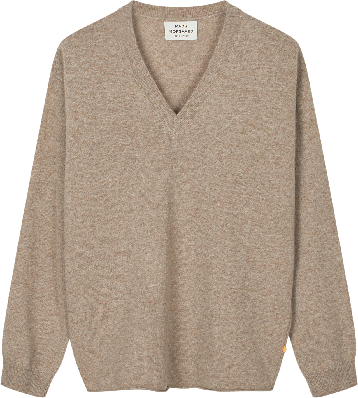 Mads Nørgaard - Copenhagen Eco Wool Bally Sweater Dam Stickade Tröjor Stl. L Från Magasin