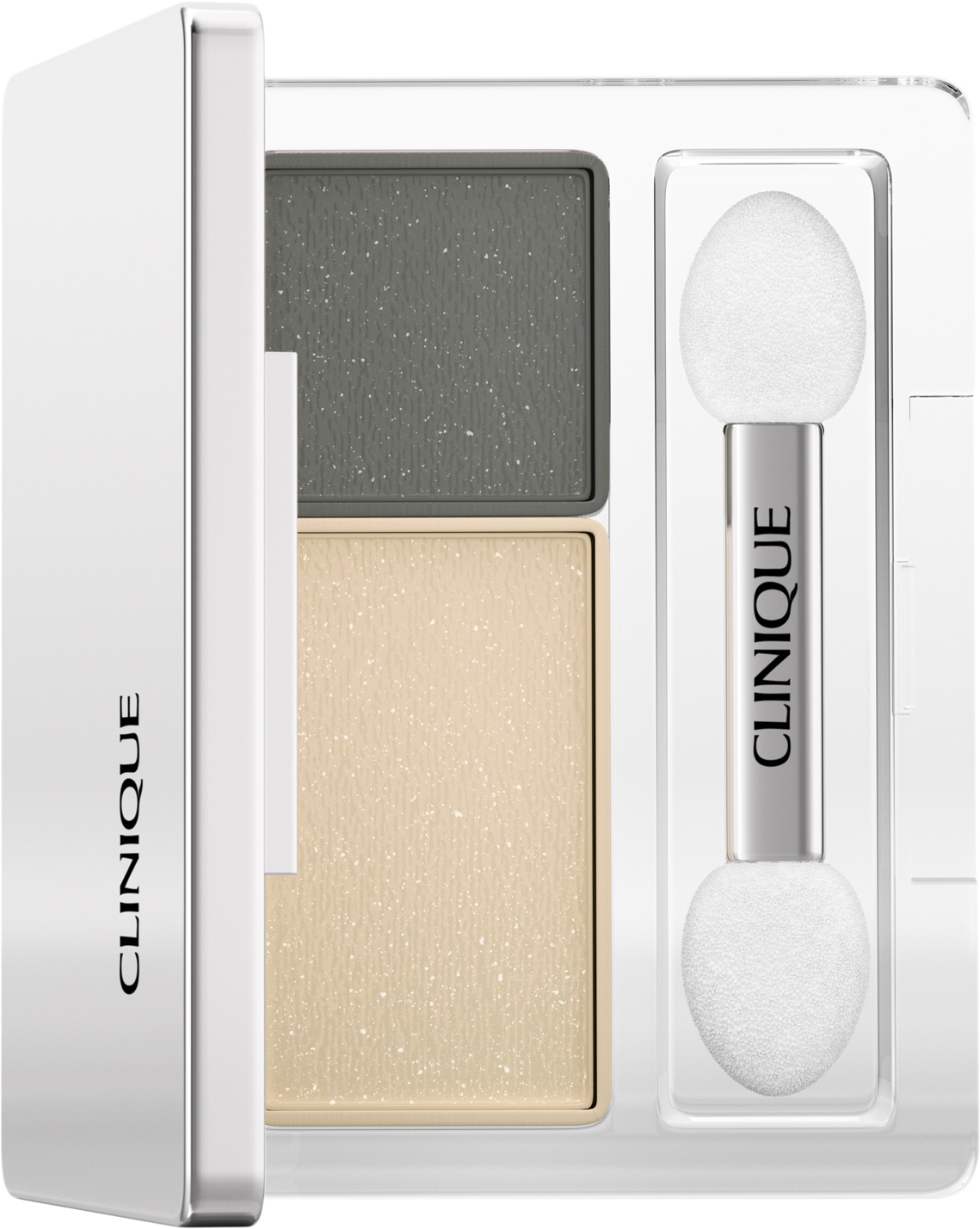 Clinique All About Shadow Duo Eyeshadow Neutral Territory 1.70 G - Paletter Från Magasin