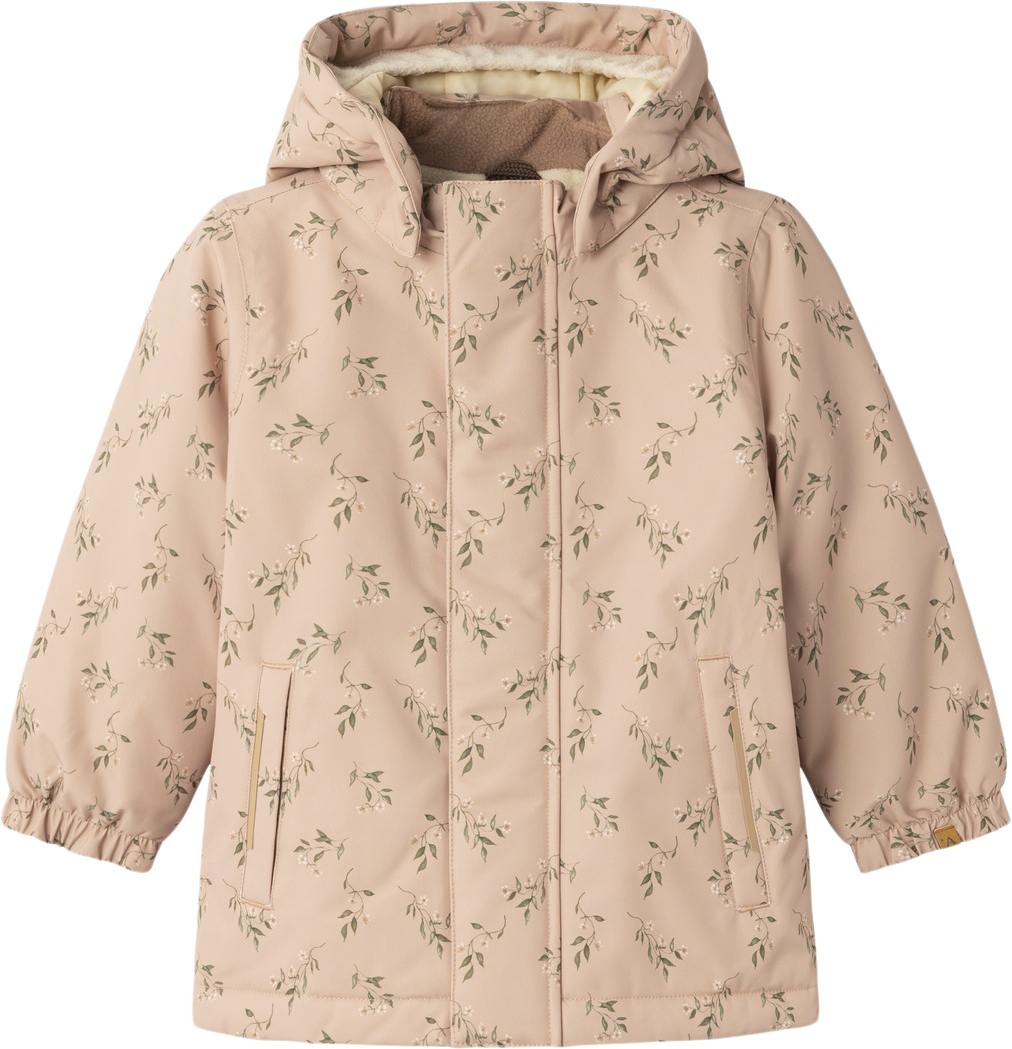 Lil' Atelier Nmflasnow10 Jacket AOP 1FO LIL Stl. 92 fepojkar - Vinterjackor Från Magasin