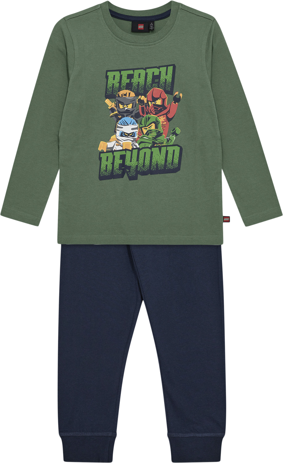 LEGO kidswear/LEGO børnetøj Lwagan 111 Pyjamas Stl. 122 cm pojkar - Pyjamasar Och Sovplagg Från Magasin