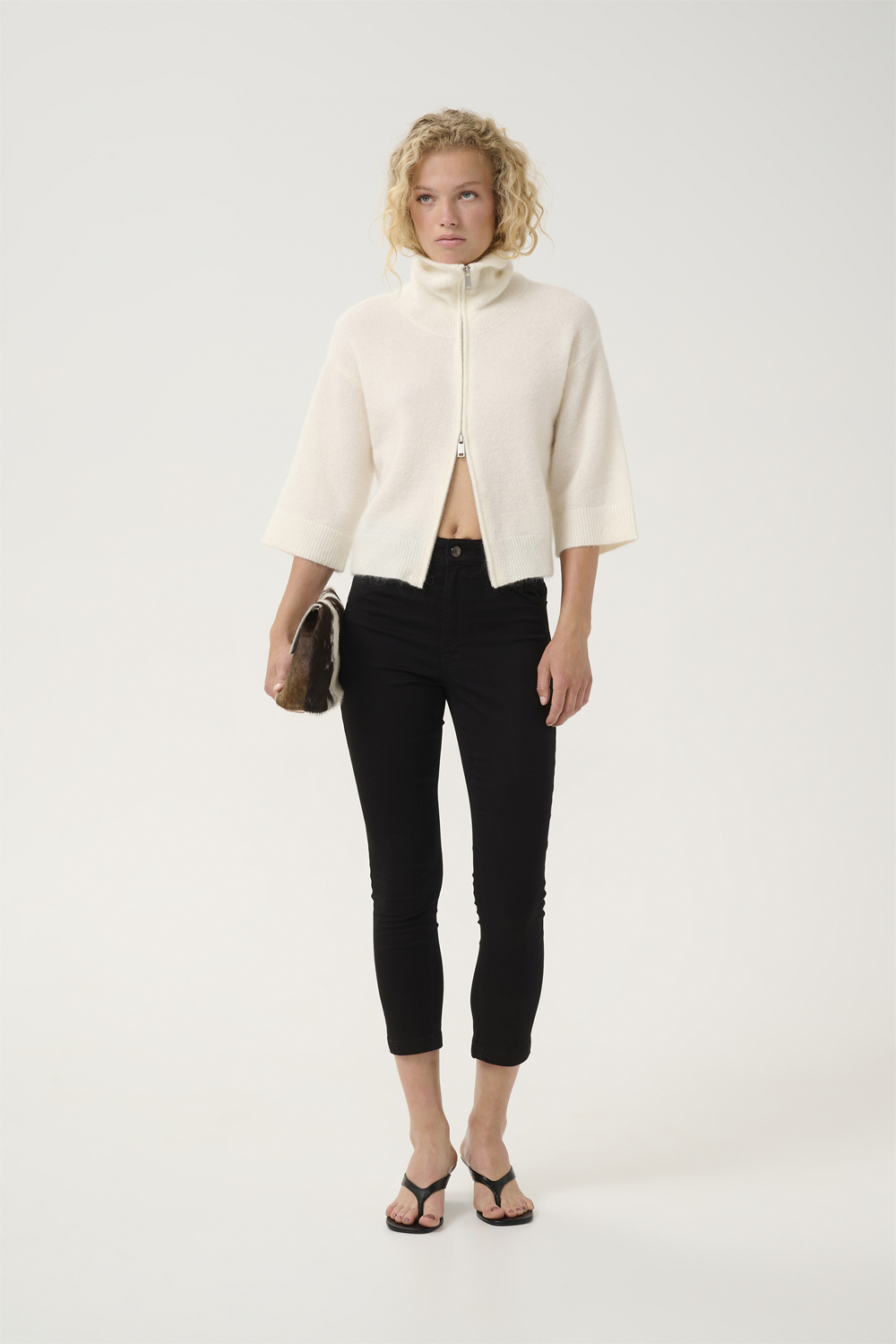 Gestuz Gzalpha ss Cardigan Dam Stickade Tröjor Stl. L - Från Magasin