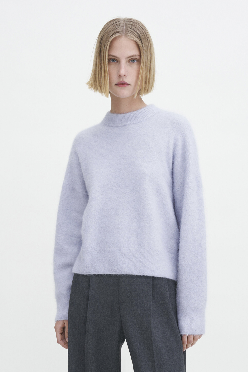 Filippa K Fluffy Sweater Dam Stickade Tröjor Stl. S - Från Magasin