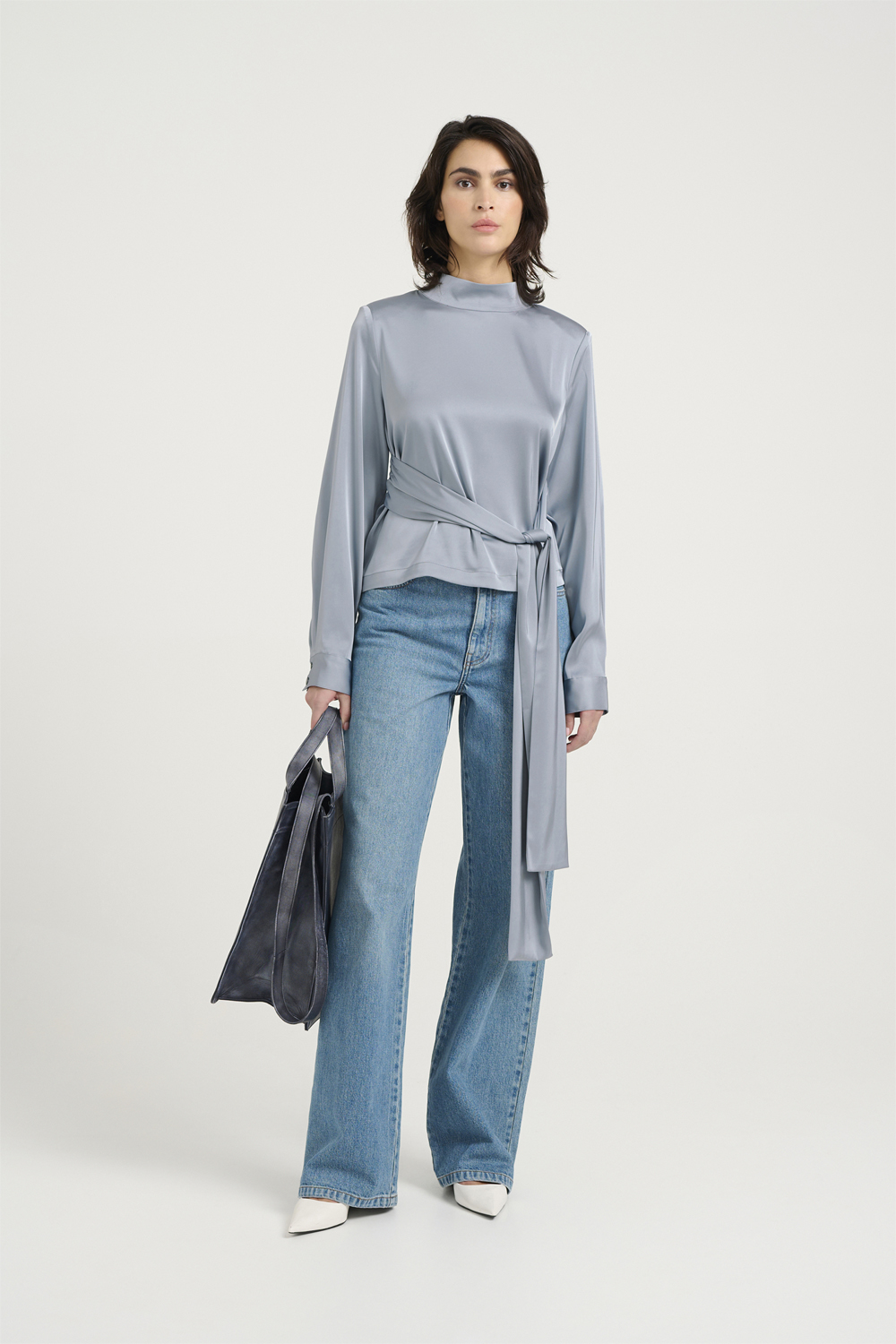 Gestuz Harpergz LS Blouse Dam Långärmade Blusar Stl. 36 - Från Magasin