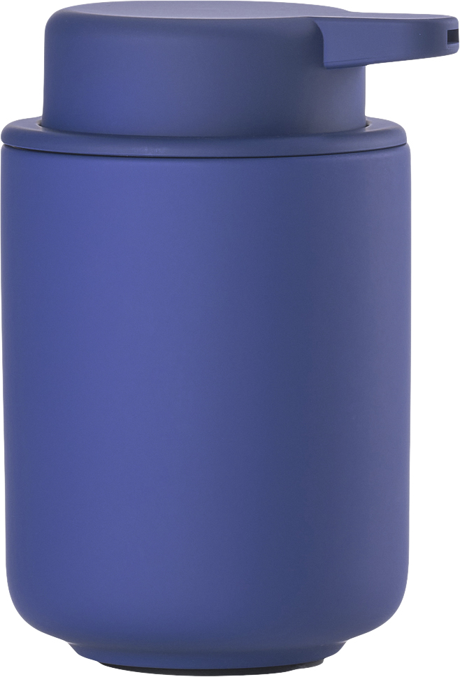 Zone Tvålpump Ume Indigo Blue - L:8.3cm B:8.3cm H:12.8cm Tvålhållare Från Magasin