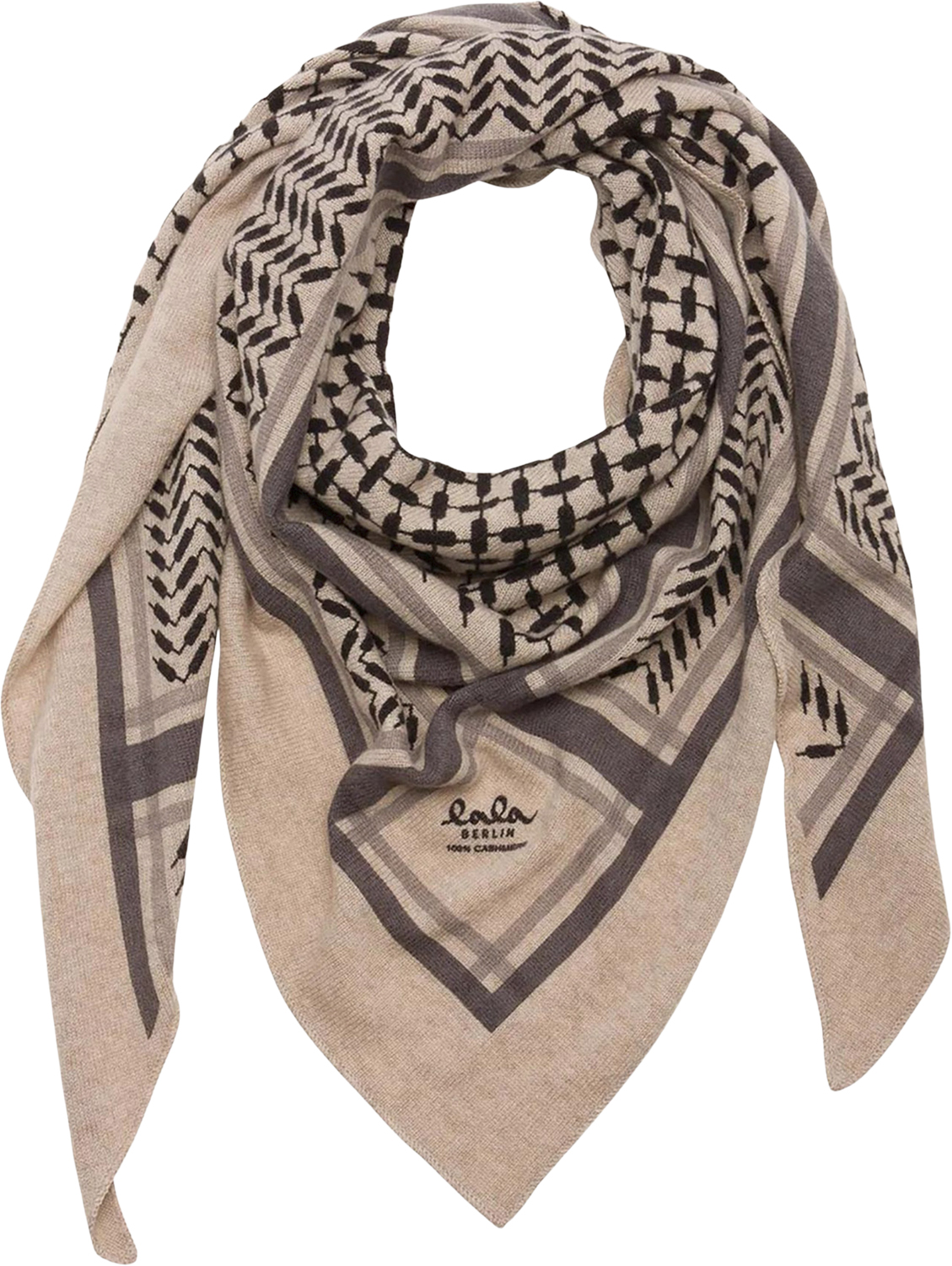 Lala Berlin Triangle Trinity Classic M Dam Scarves Stl. one size - Från Magasin