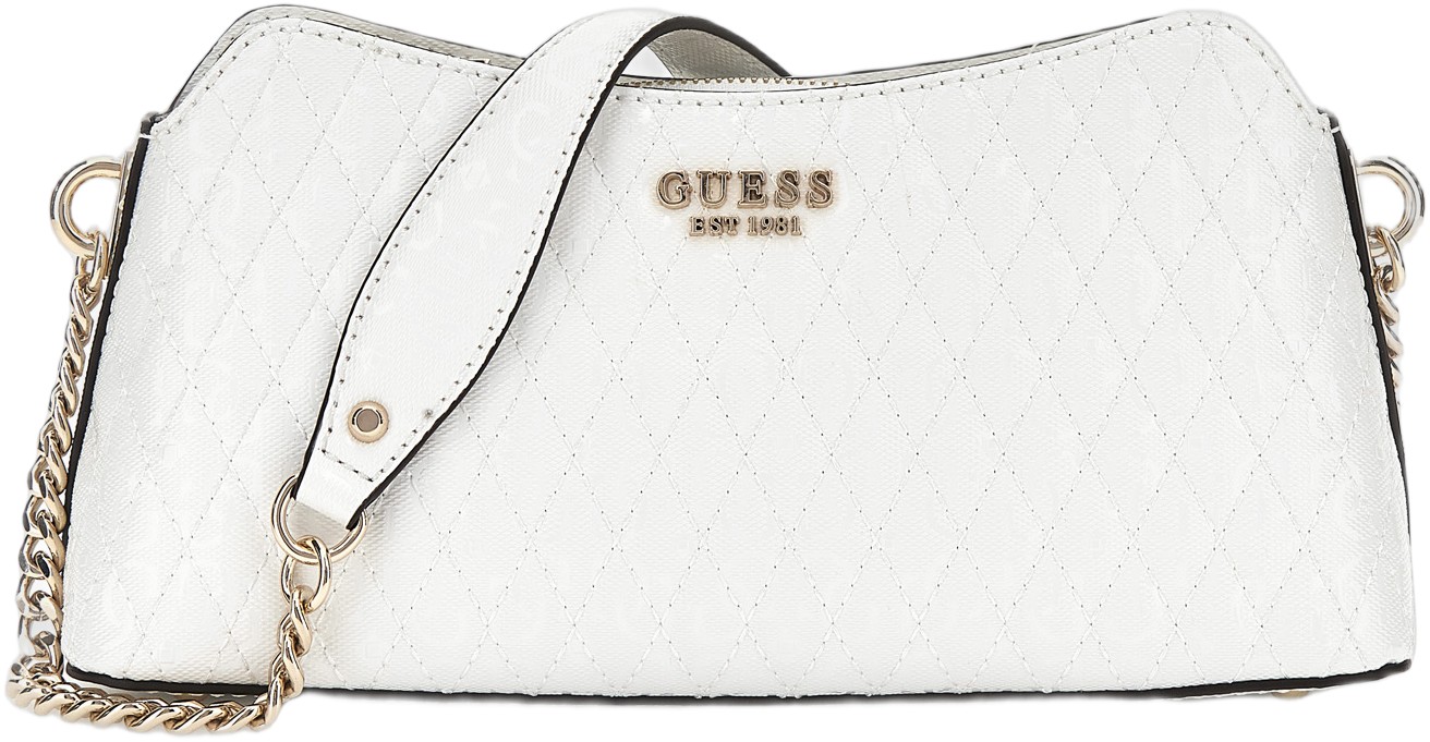 GUESS Betula TOP ZIP Shoulder BAG Dam Stl. - Axelremsväskor Från Magasin