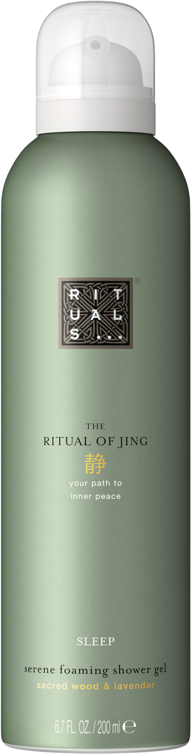 Rituals The Ritual of Jing Sleep Foaming Shower Gel 0008 200 ML - Showergel Från Magasin