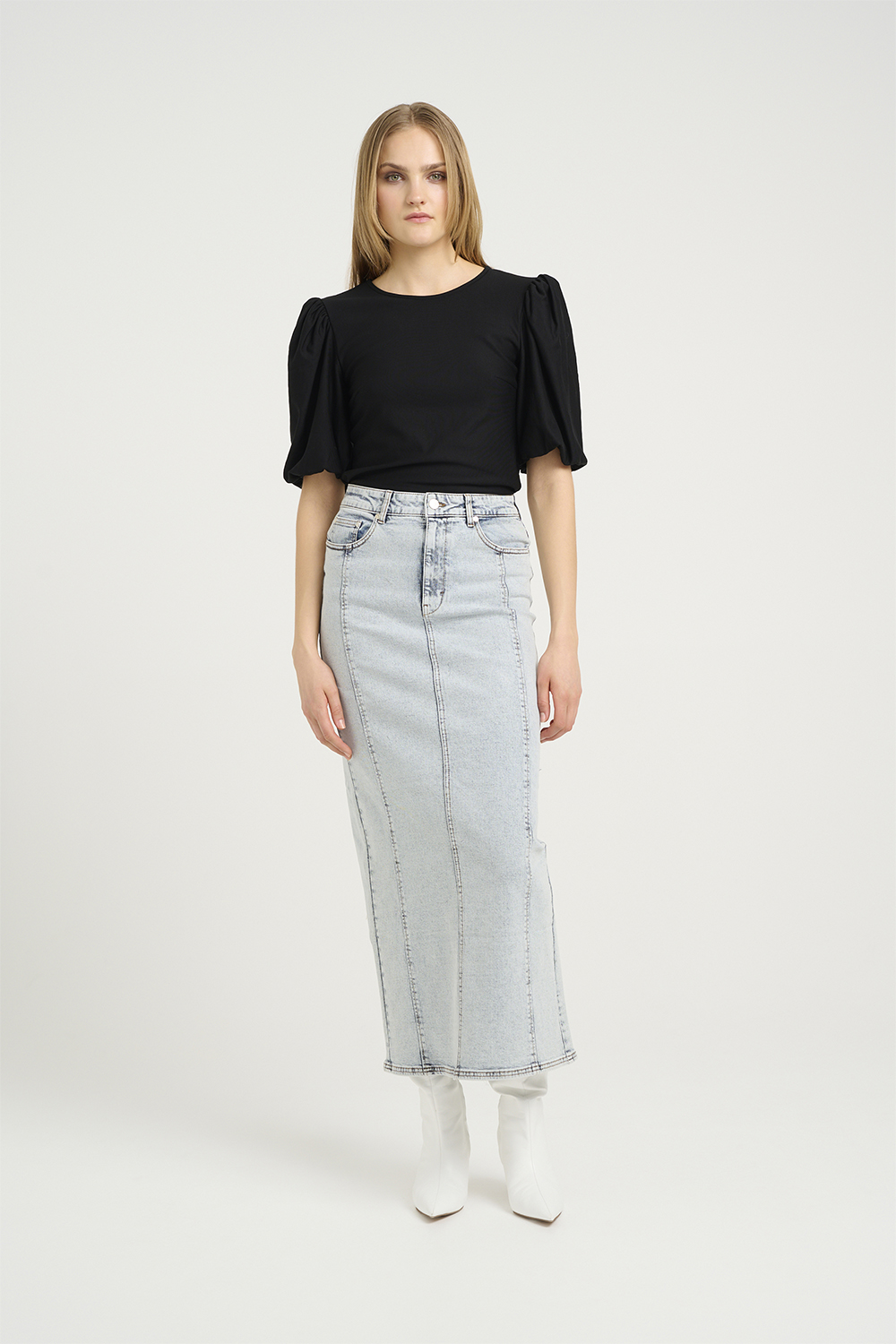 Gestuz Rifagz Balloon Blouse Noos Dam Långärmade Blusar Stl. S - Från Magasin