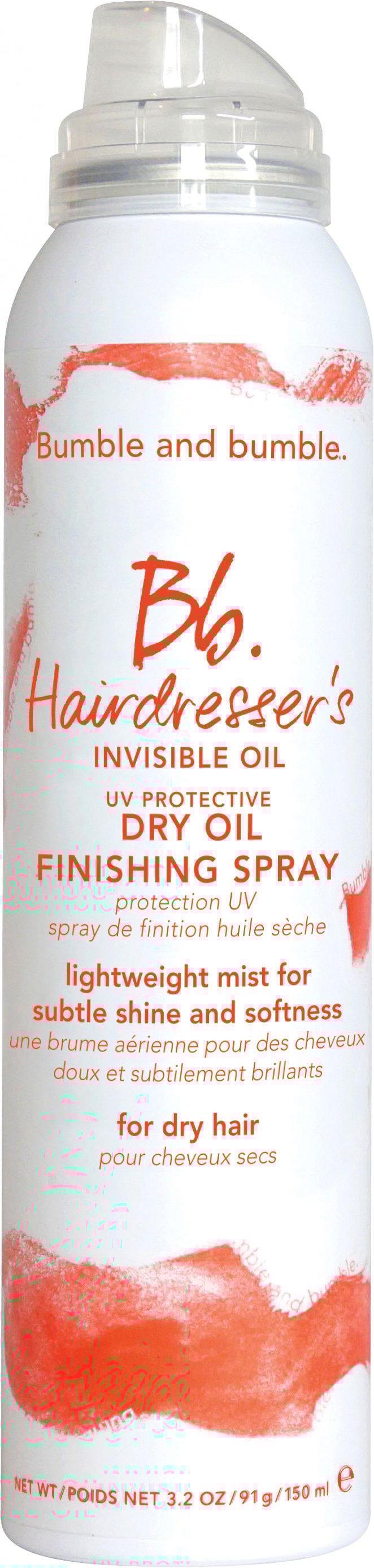 Bumble and Hairdressers Dry Oil Finishing Spray 150 ml. No Color ML - Torrschampo Från Magasin